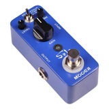 Pedal De Distorção Mooer Solo Distortion Cor Azul