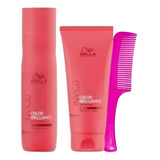 Kit Wella Brilliance Shampoo Y Acondici - mL a $368