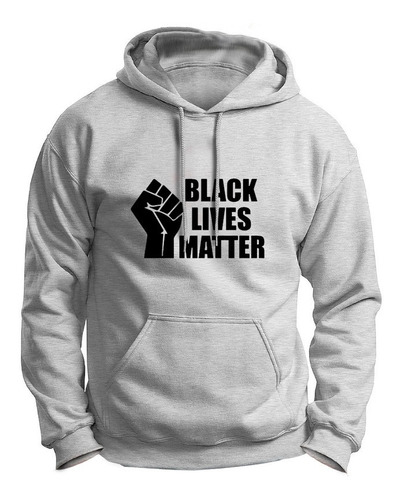Moletom Blusa Frio Unissex Black Lives Matter Com Capuz 2021