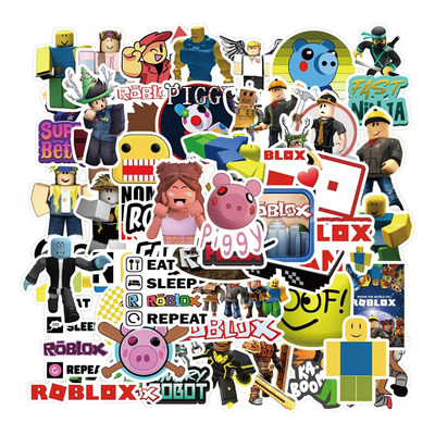 Pegatinas Estilo Roblox  Stickers 50 Unidades | Meses sin interés