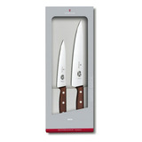 Victorinox Juego De Cuchillos Para Trinchar , Wood, 2 Piezas Color Madera