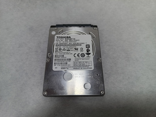 Disco Duro Interno Toshiba Sata Toshiba 1tb 1tb Plateado