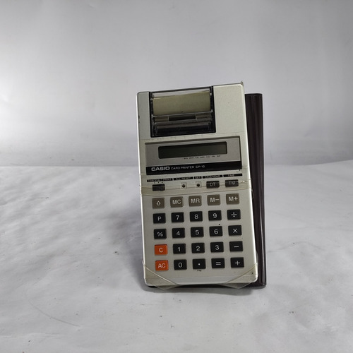 Calculadora Vintage Casio Card Printer Cp-10