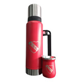 Equipo De Mate Independiente Termo 1.3+mate+bombilla+mochila