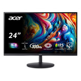 Monitor Acer Sa242y Ebi Led 23.8  Full Hd, 100hz, Hdmi Negro