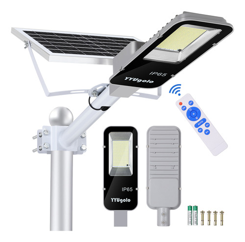 Lampara Led Solar Exterior Pared Sensor Remoto Focos