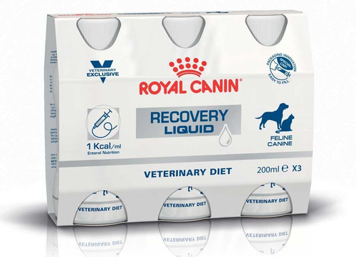 Royal Canin Para Perro Gato Recovery Liquid 200gr X3