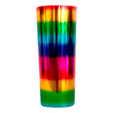 Copo Long Drink Multicolor Holográfico Massari 350ml 1und