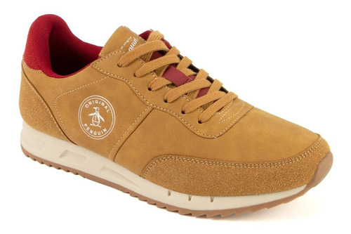 Tenis Original Penguin Style Roy Color Café De Hombre