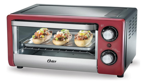 Oster V10ltr Horno Tostador Con Capacidad Para 4 Rebanadas,