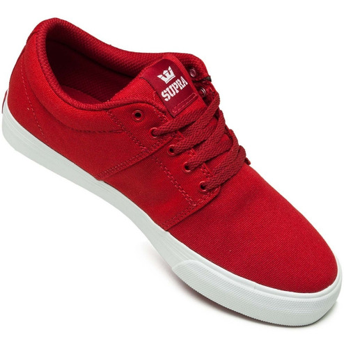 Tenis Supra Unisex Rojos Stacks Vulc Ll 58194602m