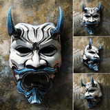 Máscara Látex Samurai Tío Oni Halloween Party Cosplay