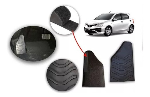 Apoya Pie Descansa Pie Accesorios Toyota Etios 5p 2020/2024