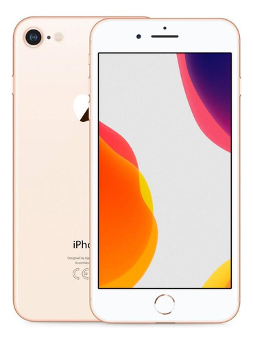 Apple iPhone 8 256 Gb Dourado - 1 Ano De Garantia -excelente