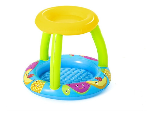 Pileta Inflable Bebe Con Techo 94x89x79 Cm Bestway 52331