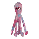 Juguete De Peluche Para Perro Pet Lou Octopus Pink Tie Dye, 
