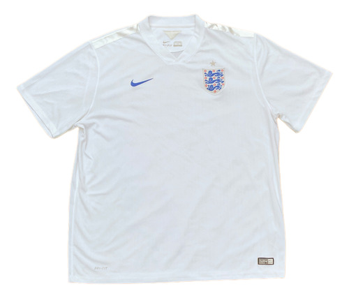 Camiseta De Inglaterra, Marca Nike, Talla Xxl, Año 2014.