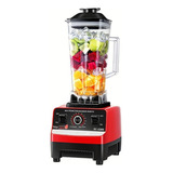 Licuadora Professional Blender 2 Lroja Con Vaso De Plástico