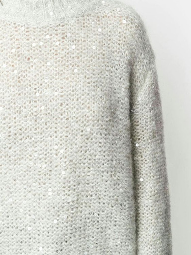Jersey Sweater Lentejuelas Zara