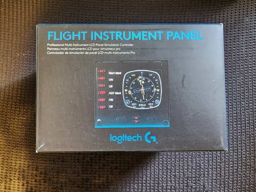 Logitech Flight Instrument Panel Horizonte Digital Pantalla