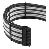 Kit Cables De Poder Cablemod Pro Moodmesh, Negro/blanco