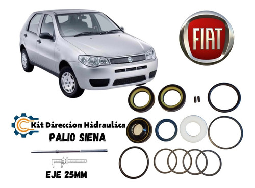 Kit Cajetin Fiat Palio Siena Fire Idea Strada 25mm Completo  Foto 2