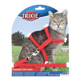 Arnes Pretal Broches Metalicos Gatos Ajustable Trixie