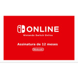 Nintendo Switch Online 12 Meses Membership Individual