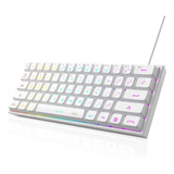 Compatible Con Xbox - Magegee Teclado Mini 60% Para Juegos,.