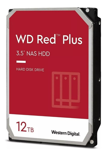 Disco Rígido Interno Western Digital Wd Red Plus Wd120efbx 1