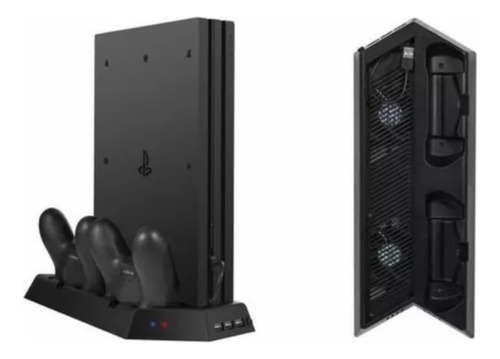  Refrigerante Y Cargador De Controles Ps4 Fat/ Slim/pro