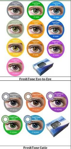 Freshtone Lentes De Contacto Colores - 60 Fresh Liquido Look