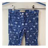 Jean Nena Oxford | Zara | Azul Con Estrellas | Pantalon