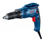 Destornillador Bosch Gtb 650 Para Paneles De Yeso, 220 V, 650 W, 5000 Rpm, Color Azul