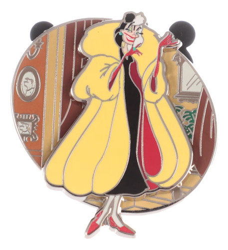 Pin Cruella De Vil 101 Dálmatas Original Disney Villanos