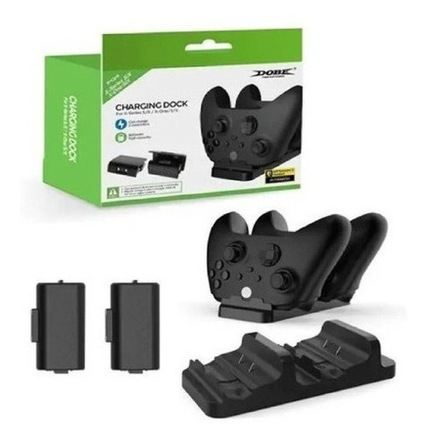 Kit Carregador Controle Xbox Series S/x X-one 2 Bateria Nf