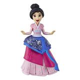 Mini Boneca Min Disney  Princesas Royal Clips  Mulan  Hasbro