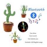 Juguete Parlante Bluetooth Cactus Cantando Y Balanceando
