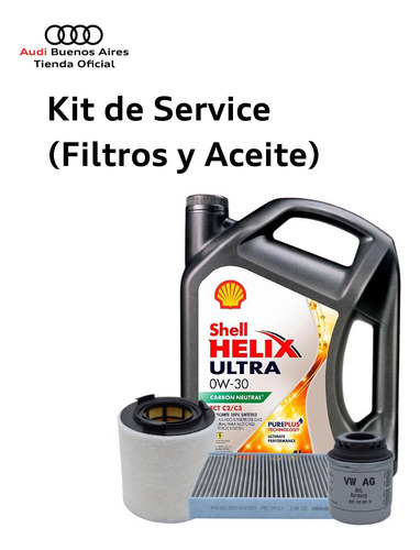 Kit Filtros Y Aceite Audi A1 1.2/1.4 Tfsi (2011-2014) Audi Foto 3