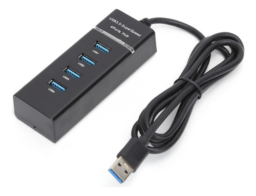 Adaptador Extensor Usb Macho A Hembra De 1 A 4 Puertos Usb 3