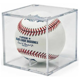 Exhibidor Pelota Beisbol Acrilico Cubo Baseball 1pz