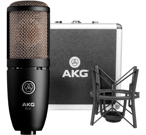 Microfone Akg P220 Perception Preto 