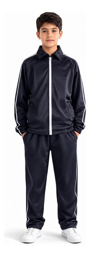 Pants Completo Uniforme Escolar Sportock Azul Marino
