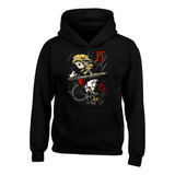 Hoodie Buzo Capota It Terror Payaso Pop Gtx Series Saco