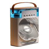 Mini Climatizador De Ar Com Reservatório Ventilador Usb Mesa