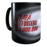 Taza Mágica, Regalo Día Padre Papá Iron Man Te Quiero 3 Mill