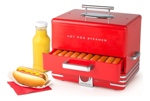 Maquina Nostalgia Para Hot Dog's 20 Salchichas Y 6 Panes