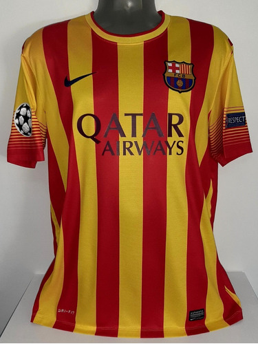 Barcelona Nike 2014 Senyera Champions Messi Soccerboo Je089