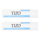 Tizo Tinted Lip Protección Spf 45, 0,14 Oz 2 Pack