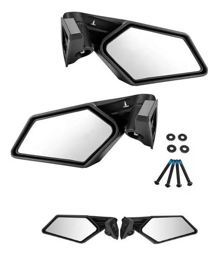 Espelho Retrovisor Ajustável Utv Can Am Maverick X3 Par 2x